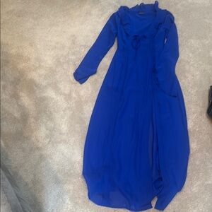 White Fox Boutique Royal Blue Maxi Dress